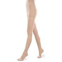 Sheer Ease Women's Support Pantyhose - 15-20mmHg Mild Compression Stockings (Natural, Medium Long)