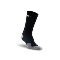 PRO Compression Mid-Length Compression Socks for Pain Relief, Unisex (Black, Large/X-Large)