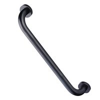 WINCASE Brass Construction 12 Inch Black Bath Shower Safety Grab Bar Support Handrail Wall Mounted Oil Rubbed Bronze Finish