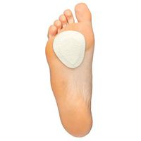 ZenToes Metatarsal Felt Pads - 6 Pair Pack - ¼” Contoured Adhesive Ball of Foot Cushions - Adhere to Shoe Insoles or Feet