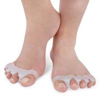 1 Pair Toe Separator Toe Spreader Toe Spacer Toe Divider for Therapeutic Relief from Bunions, Hammer Toes, Claw Toes & other Foot Conditions, Spa & Pedicures for Men and Women