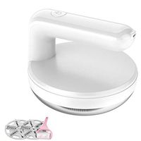 Rechargeable Lint Remover & Fabric Shaver, 6-Leaf Stainless Steel Blades Lint Shaver Defuzzer Pill Fuzz Remover for Clothes,Couch, Blanket, 1