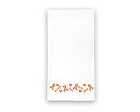 Orange Ribbon Dinner Napkins (20 Napkins)