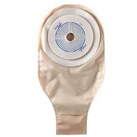 ActiveLife Drainable 12" Pouch with Cut-to-Fit Durahesive Plus Skin Barrier & Tape Collar - Fits 3/4" to 2 1/2" Stoma - Opaque - Box