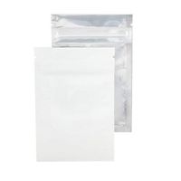 2.5" x 3.5" #3 Barrier Bags White Mylar 1 Gram Rx Pill Clear Front Resealable Foil Pouches (2000 Count)