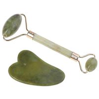 NAYWCXMY-LDL Gua Sha Scraping Massage Tool Body Massager Guasha Board SPA Acupuncture Scraper for Face Back Arm (Color : Silver)