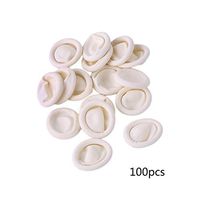 Jullynice 100pcs Eyebrow Extension Gloves Practical Disposable Anti Static Rubber Latex Finger Cots Off Beauty Tool Accessories