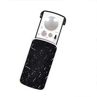 Lightweight Hand Held Magnifying Glass With Light, 30X/60X/90X Handheld Large Magnifying Glass LED Illuminated Lighted Magnifier - For Reading & Low Vision Aids ,for Macular Degeneration, Seniors Read