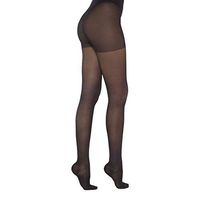 Healthweir Sheer Compression Pantyhose for Women 15-20 (EU 18-22) mmHg - Medical Support Stockings for Varicose Veins Edema Nursing Flight Travel (2, Black)