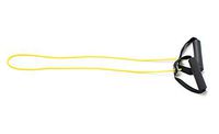 CanDo Tubing with Handles, Exercise Tubes, Level 1, Yellow