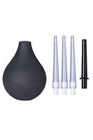 TopQuaFocus Enema Bulb Douche Kit for Home,Coffee … (Black)