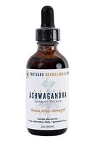 Fresh (not Dried) Ashwagandha Adaptogenic Ayurvedic (2oz) Liquid Tincture for Enhanced Absorption (2oz - 4oz) to Help Manage Stress, Increase Energy, Anti-Anxiety & Adrenal, Mood and Thyroid Support
