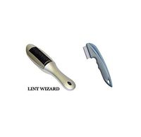 Lint Wizard Self Cleaning Lint Brush w/Bonus ShedEnder Tool