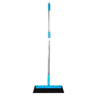 ZICOCO Dual Use Dry and Wet Squeegee Washer Combo, Water Sweeper, Bathroom Sweeper, Floor Wiper Squeegee for Washing and Drying Kitchen Balcony Garage Bathroom (Blue)