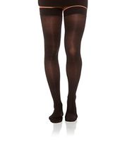 Jomi Compression, Unisex, Thigh High Stockings Collection, 20-30mmHg Sheer Closed Toe 245 (X-Large, Black)