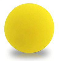 Premium Lacrosse Trigger Point Massage Balls for Myofascial Release, Plantar Fasciitis Foot Roller Therapy, Muscle Knots, Yoga Therapy, Exercise & Recovery (Yellow)