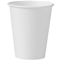 Solo 378W-2050 8 oz White SSP Paper Hot Cup (Case of 1000)