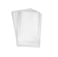 500x Clear Flat Cello/Cellophane Treat Bag 6x8 inch(1.2mil) Gift Basket Supplies