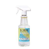 SQUEAK in The Clear Glass Cleaner – Lemon, Rosemary and Cedar Wood – 16 Fl. Oz. Spray Bottle