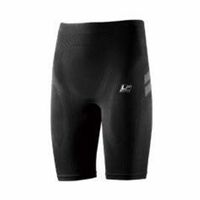 EmbioZ Pro Thigh Support Compression Shorts (Black; X-Large) - Support & stabilize with inbuilt Power & Comfort Systems