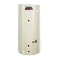 AO Smith TJV-200M Jacketed Insulated Round Storage Tank, 175 gal