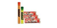 100% Authentic Skunk Brand Rolling Papers Bundled with Two Exclusive Destroyer Plastics Doob Tubes One Large One Small (Strawberry Skunk 1 1/4, 3)