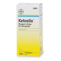 Ketostix 50ct - Bayer Diabetes 2880 - 50 Strips Per Box