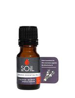 SOiL Organic Juniper Essential Oil (Juniperis communis) - 100% Pure and Natural - Certified Organic - Single Ingredient - Vegan - Non GMO - 10ml