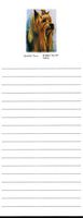 Yorkie Profile Magnetic List Pads - Set of 2
