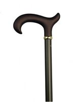 Men Adjustable Soft Touch Derby Cane Bronze Aluminum  -Affordable Gift! Item #DHAR-9760500