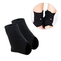 HEALLILY Ankle Brace 1 Pair Magnetic Ankle Bands Heating Ankle Support Wrap Heating Pad Sleeves for Plantar Fasciitis, Sprains, Strains Therapy