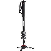 Manfrotto Xpro 4 Section Aluminum Video Monopod, Black (MVMXPROA4US)