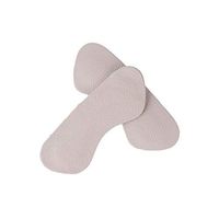 Artibetter 2 Pairs Self-Adhesive Leather Heel Grips Shoe Heel Insole Liner Foot Care Heel Cushion Pads - Beige