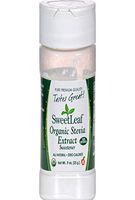 Wisdom Natural SweetLeaf, Organic Stevia Extract, Sweetener.9 oz (25 g)