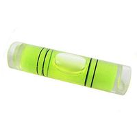 HITSAN 5PCS Transparent Column Bubble Spirit Bubble Level Normal Measuring One Piece