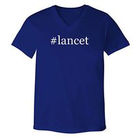 #Lancet - Adult Bella Canvas 3005 Unisex V-Neck T-Shirt, Blue, Medium
