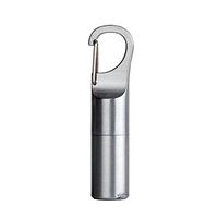 Inmindboom Mini Lighter Capsule Gasoline Lighter Inflated Key Chain Portable Lighter with Buckle Outdoor Tools