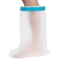 Reusable Shower Covers for Injured Arm Leg Foot Knee. Waterproof Arm/Leg/Foot/Knee Cast Sleeve for Infection Protection while Taking Shower (For legs)