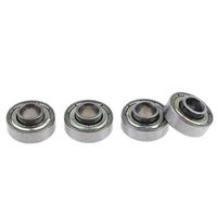 LoveinDIY 4X Wheelchair Bearing Front Caster Bearing Quiet Operate Make Smoother Ride