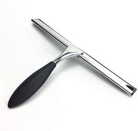 TEHWDE Mini Glass Window Soap Cleaner Wiper Squeegee Home Car Blade Bathroom Mirror Shower for Bathroom Door and Car Mirror Wiper Window Glass Cleaning