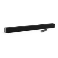 VIZIO Home Theater Sound Bar (SB3820-C6) Black - 2 Channel, 38'' - (Renewed)