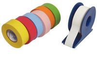 VWR 89097-930 General-Purpose Laboratory Labeling Tape, 12.7mm Width, 12.7m Length, Green (Pack of 6)