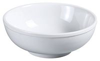 Yanco AC-6-M ABCO 6" Salad Bowl, 18 oz, Porcelain, Super White, Pack of 36
