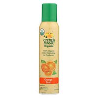 Citrus Magic Air Freshener - Odor Eliminating - Spray - Fresh Orange - 3.5 oz-100% Organic