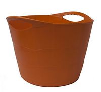 TuffTote Multi-Use Bucket, Pumpkin, 7 gal