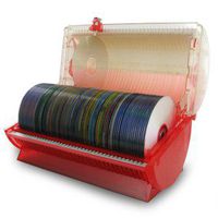 Discgear Disc Select 80 Disc Retrieval System - Red (Stores 80 CD, DVD, Game or Photo CDs)