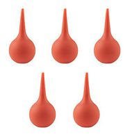 YUOCEAN Laboratory Tool Rubber Suction Ear Syringe Squeeze Bulb 5 PCS Or 10 PCS,5PCS