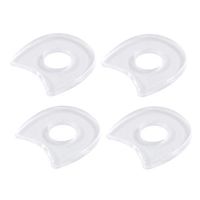 Artibetter 4 Sheets Gel Foot Corn Stickers Anti-Abrasion Orthopedic Corn Pads Blisters Sticker Protective Pad