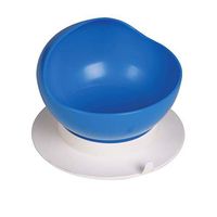 Maddak SP Ableware Scooper Bowl with Suction Cup Base, Blue