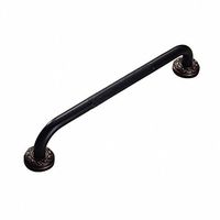 700Brass 20-Inch Grab Bar Featuring Anti-Slip Handrail, Solid Brass, Oil Rubbed Bronze, Heavy-Duty Construction Armrest, Bathroom Bathtube Shower Safety Rail